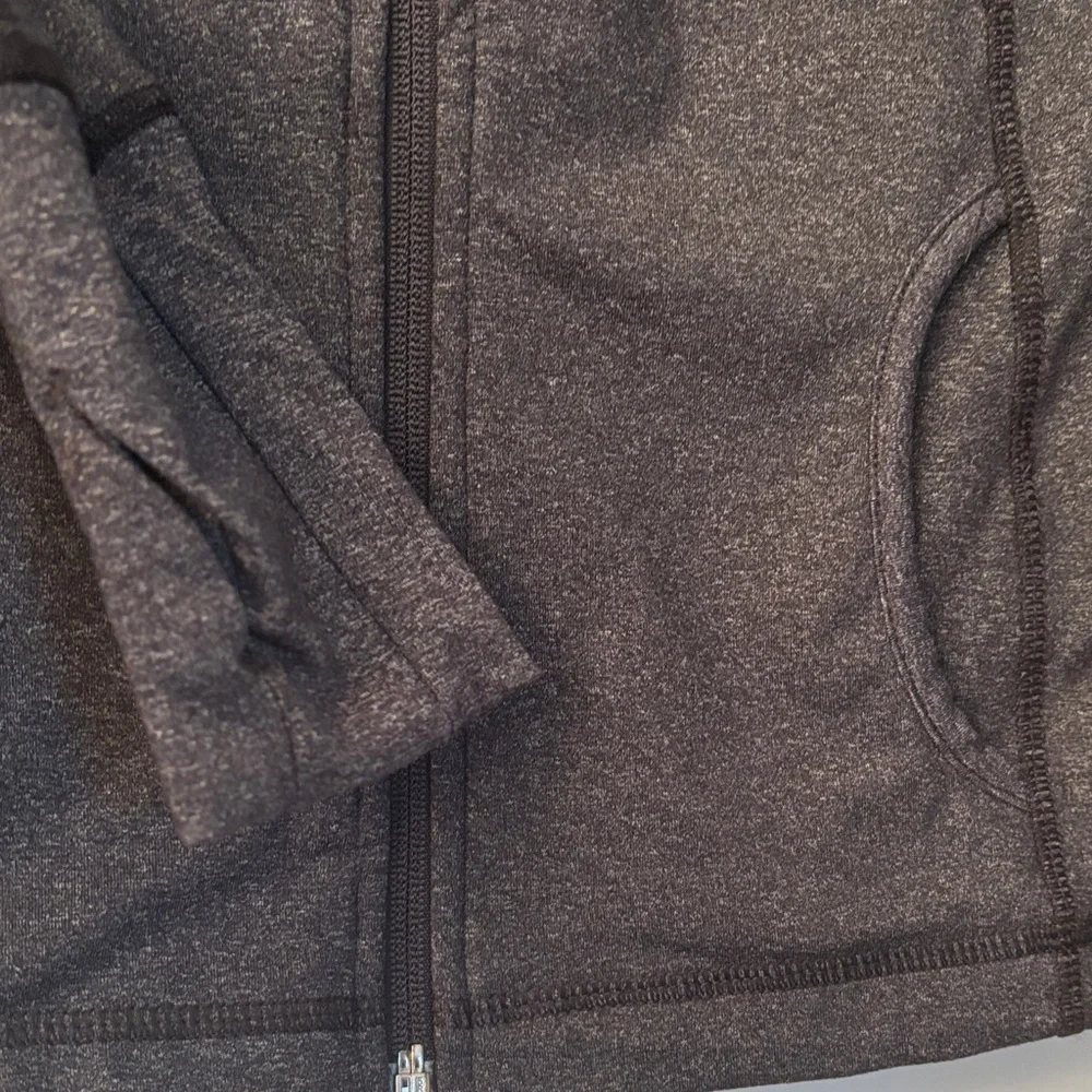 Women's Active Dark Gray Fitness Jacket